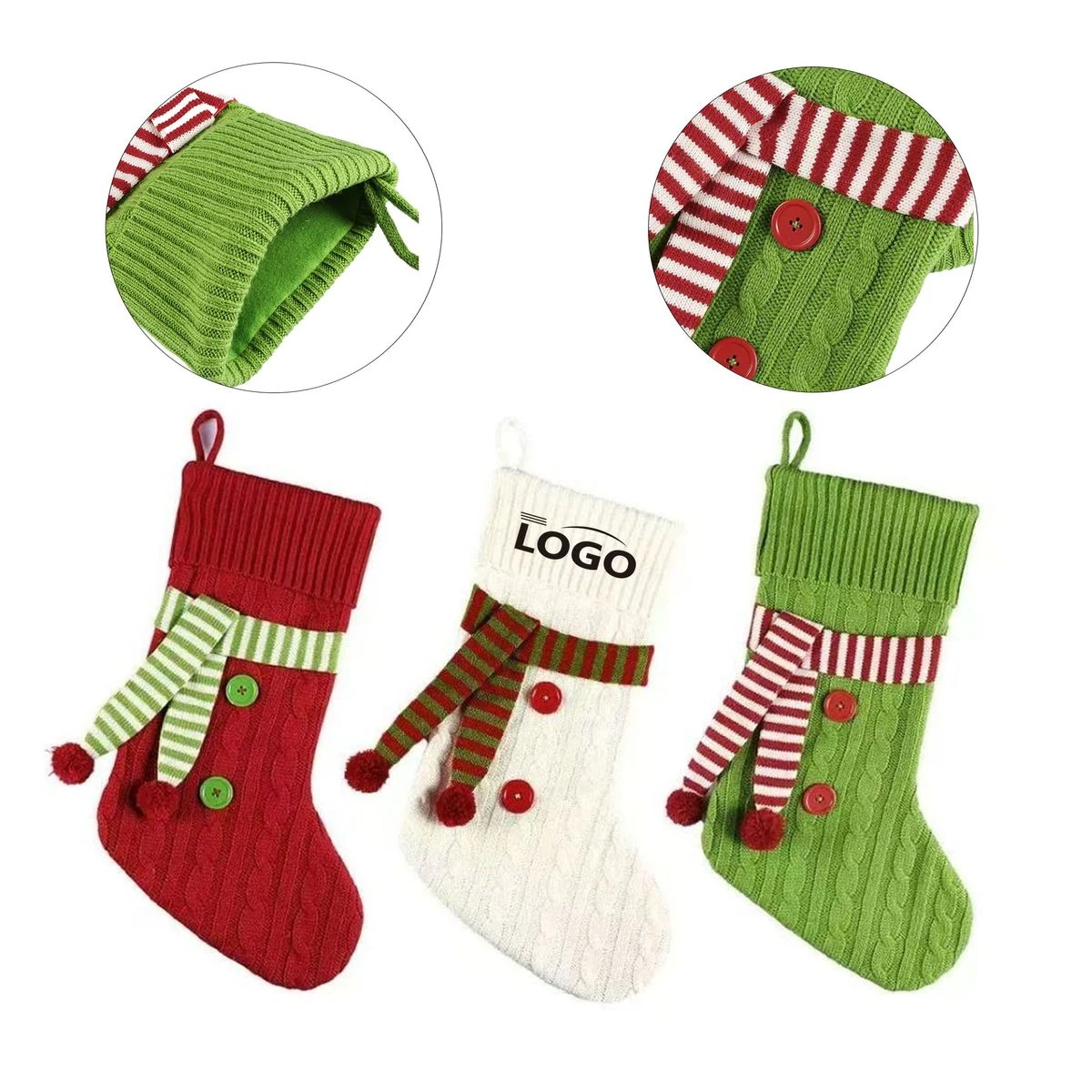 Holiday Fabric Gift Storage Pouch 1