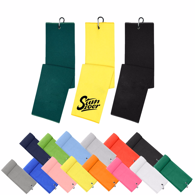 Waffle Golf Towel MOQ 50
