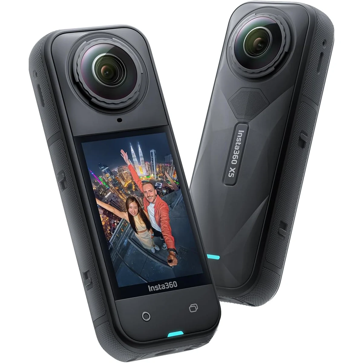 Insta360 X5 - Waterproof 8K 360 Action Camera, Leading Low Light, Invisible Selfie Stick Effect,... 1