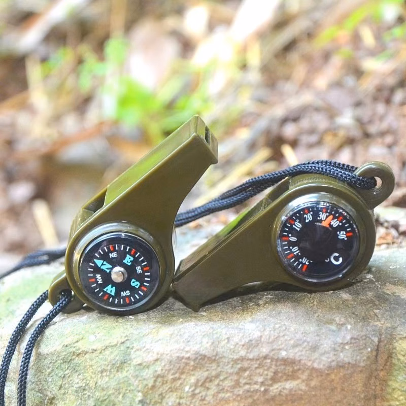 Outdoor 3 in 1 Multifunctional Whistle