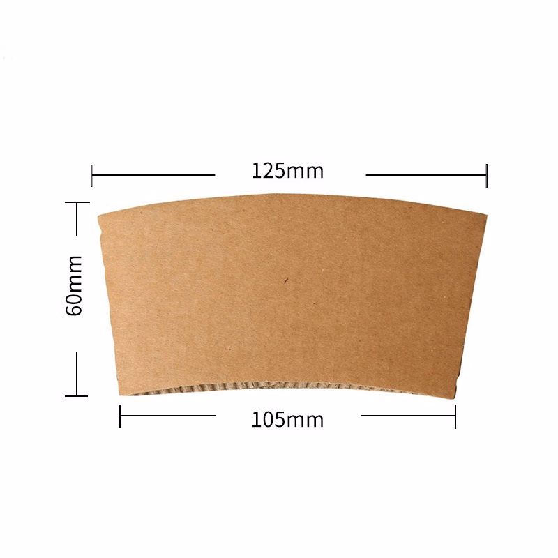 12-16 oz Kraft Coffee Cup Sleeve