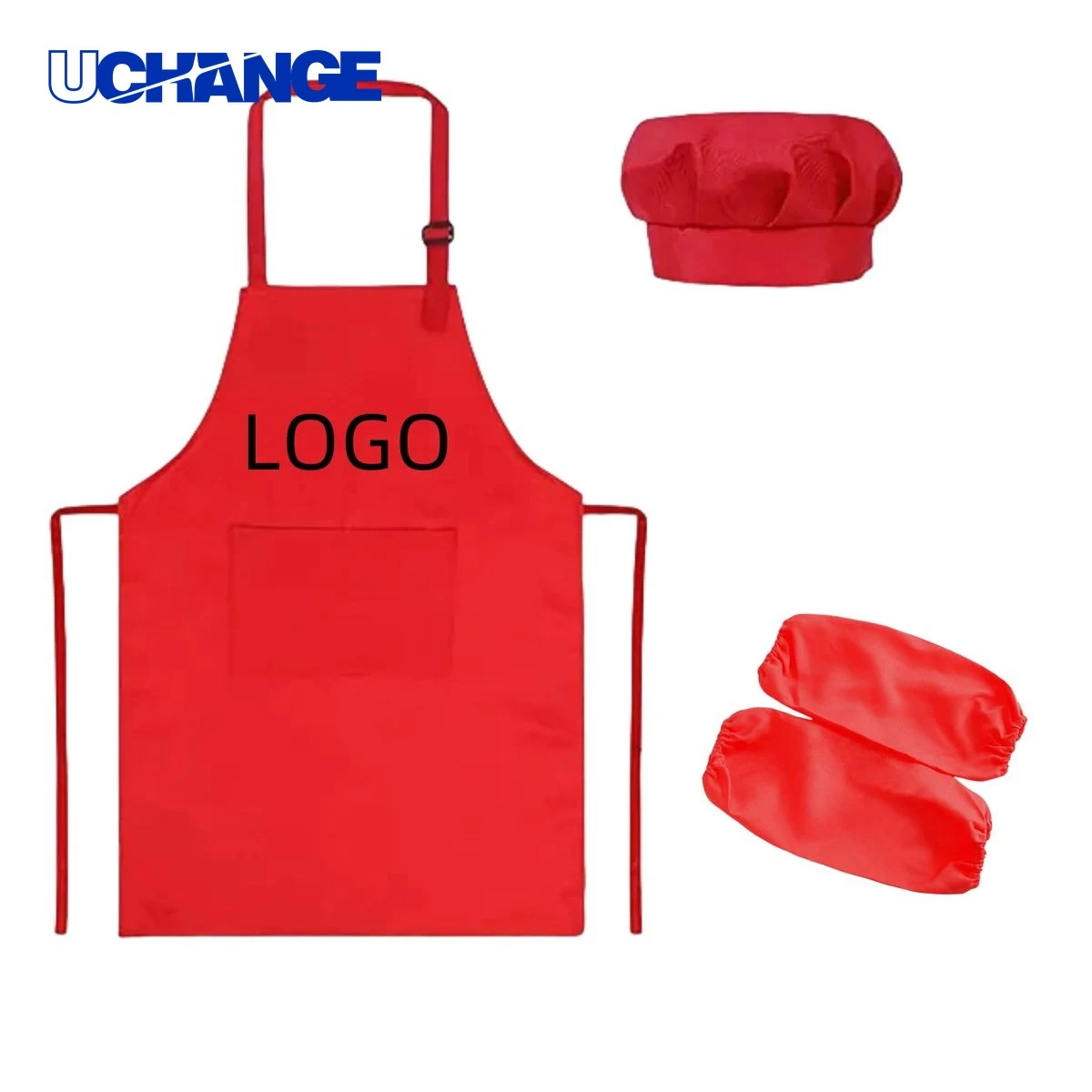 Children Baking Apron Set Protective Wear 1