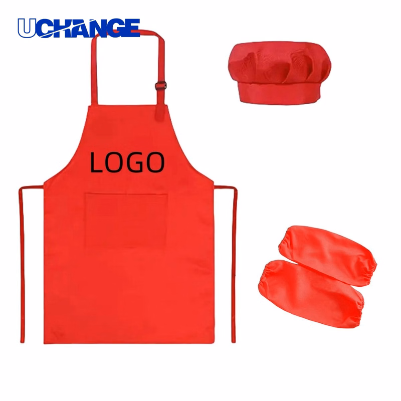 Children Baking Apron Set Protective Wear