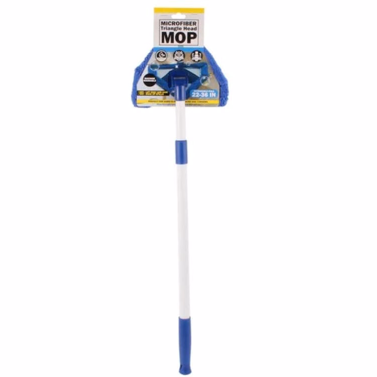 Microfiber Triangle Head Mops - 12 Pack