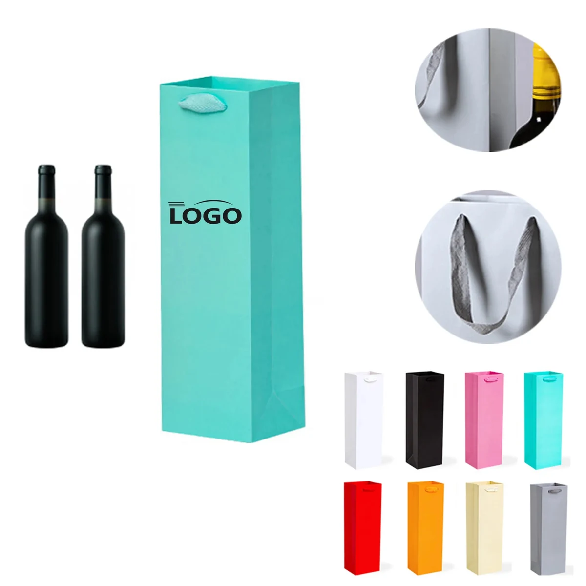 Colorful Wine Gift Bags MOQ 100 1