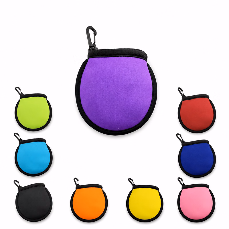 Customizable Neoprene Golf Pouch