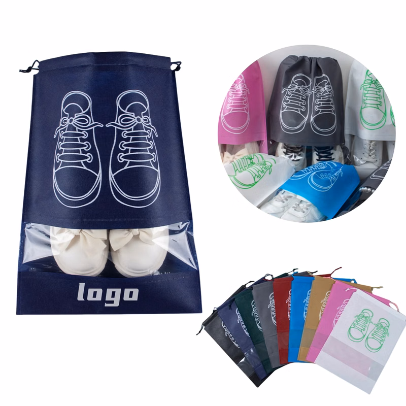 Non - woven Shoe Bag, Transparent Window, Storage Sale