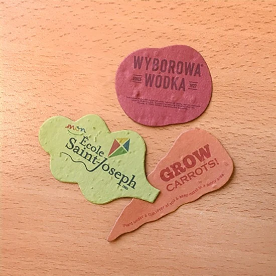 Veggie Die Cut - Printed Single Sided 1