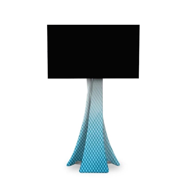 Fabsta™ TV Display, X-Base, Kit (Design 4) fabric tv stand 1