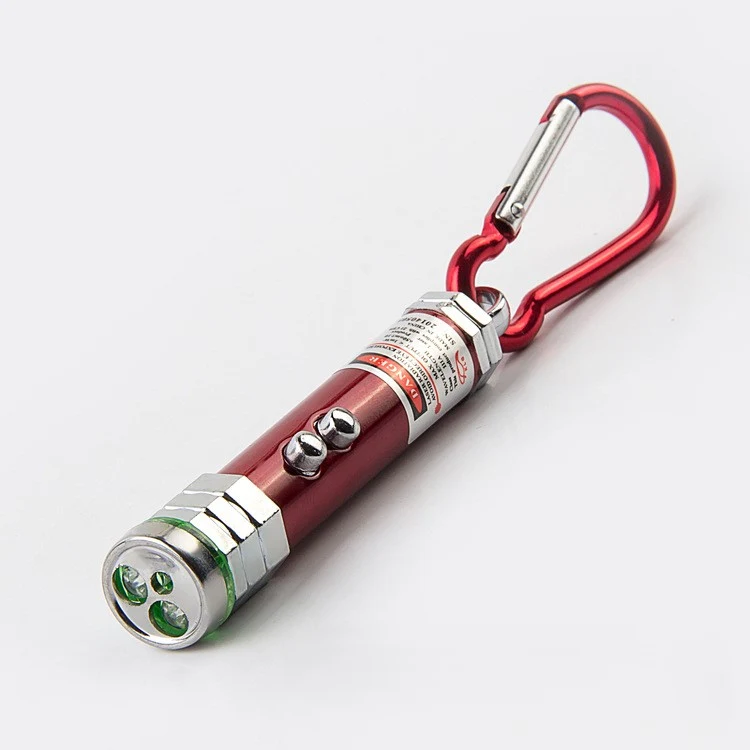 2-in-1 LED Laser Keychain 1