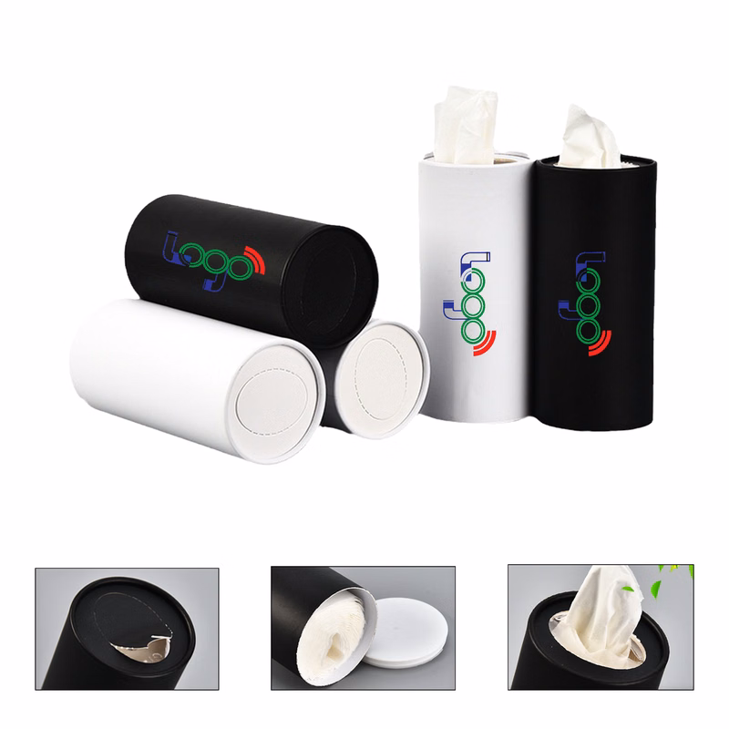 Paper Container Tube Round Napkin Holder