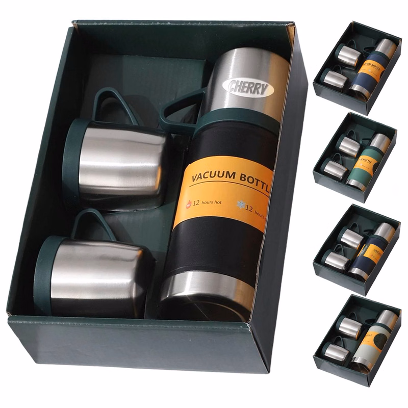 20oz Stainless Steel Thermos Gift Set