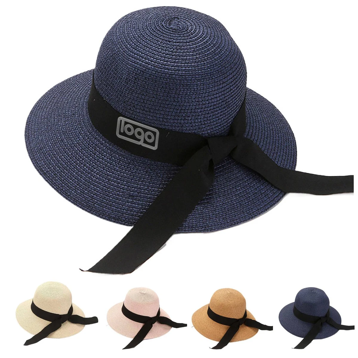 Fashionable Wide Brim Straw Hat for Travel & Outdoors 1