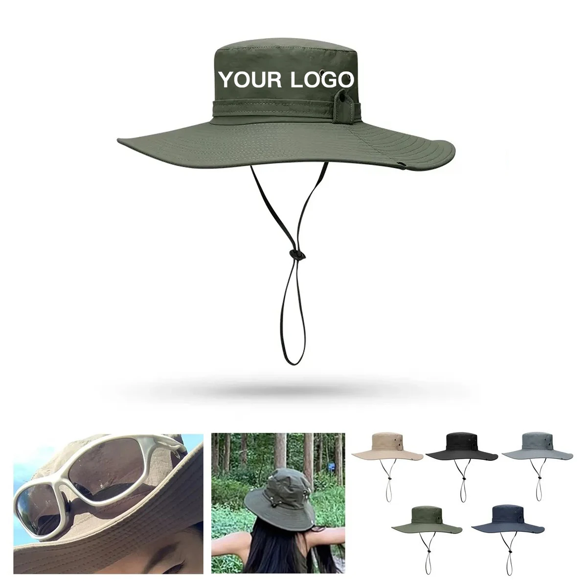 Full Color Printed Polyester Bucket Hat 1