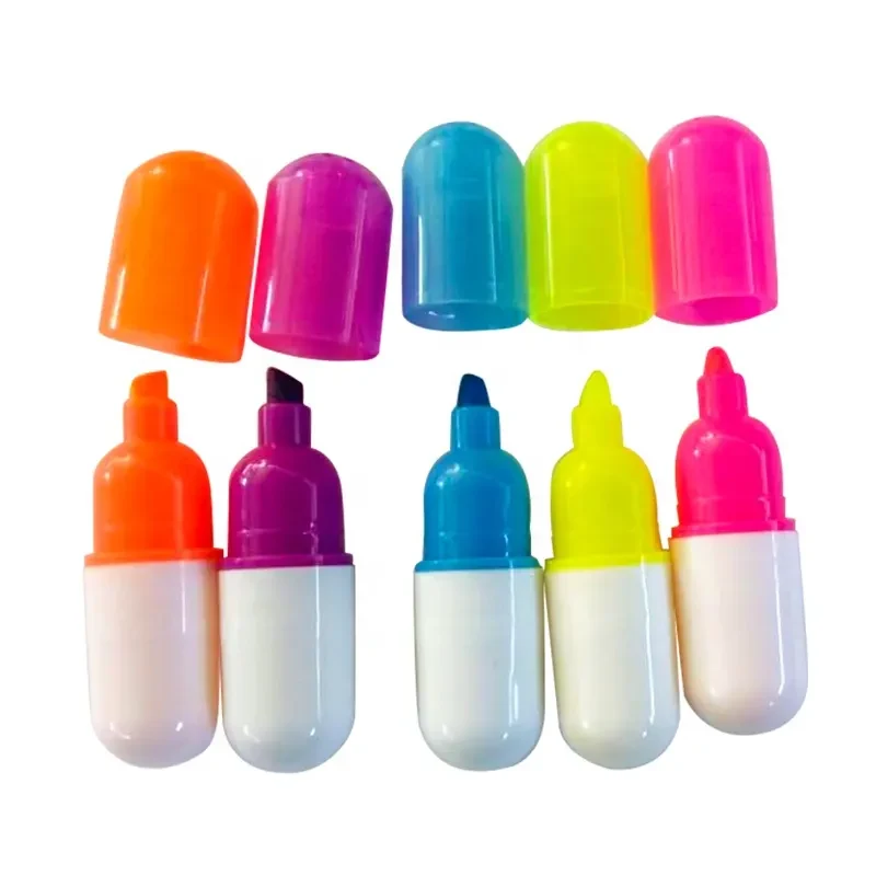 Mini Medicine Pill Shape Highlighter 1