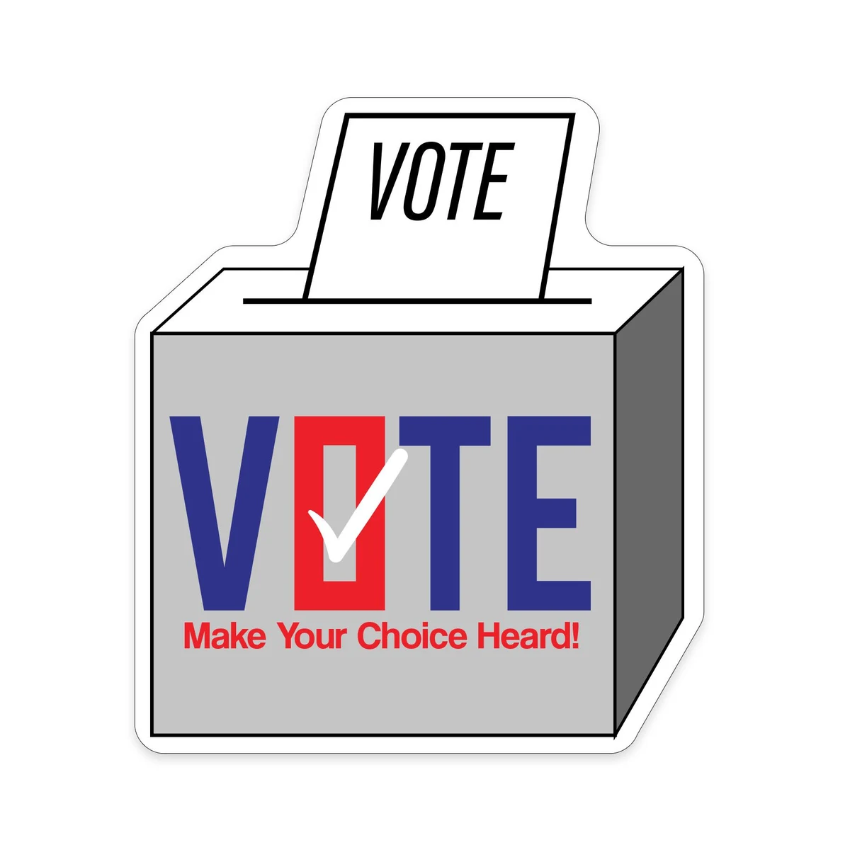 Vote Shaped NoteKeeper™ Magnet 20 Mil 1