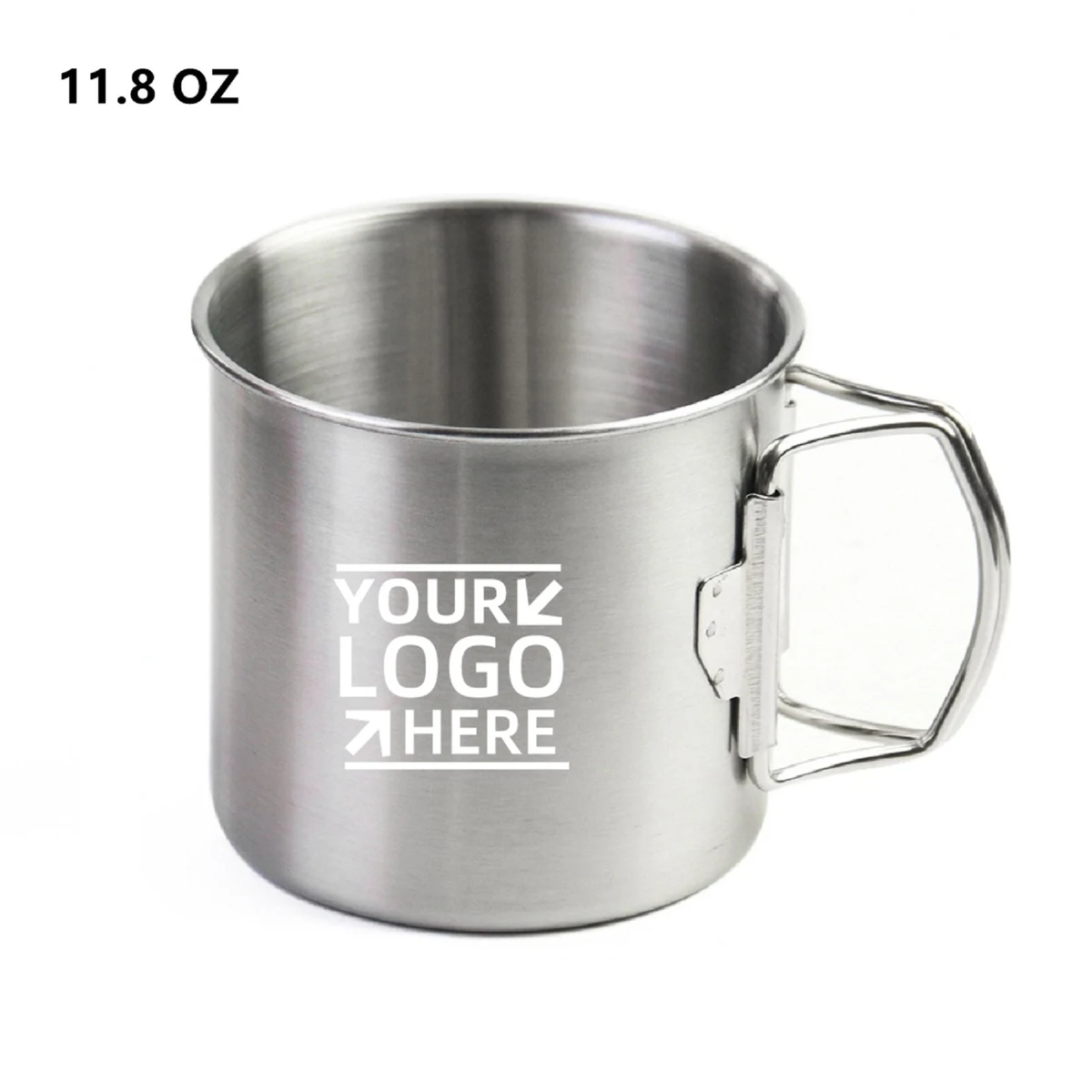 Collapsible Handle Camping Mug 1