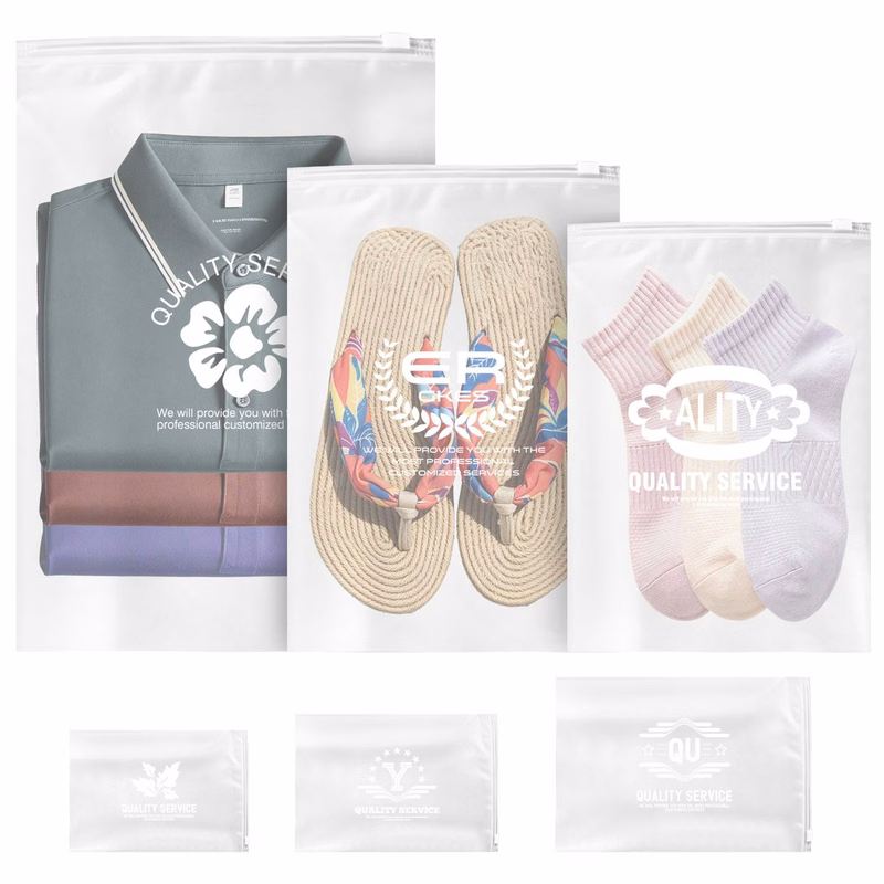 Semi Transparent Cosmetic Seal Pouch