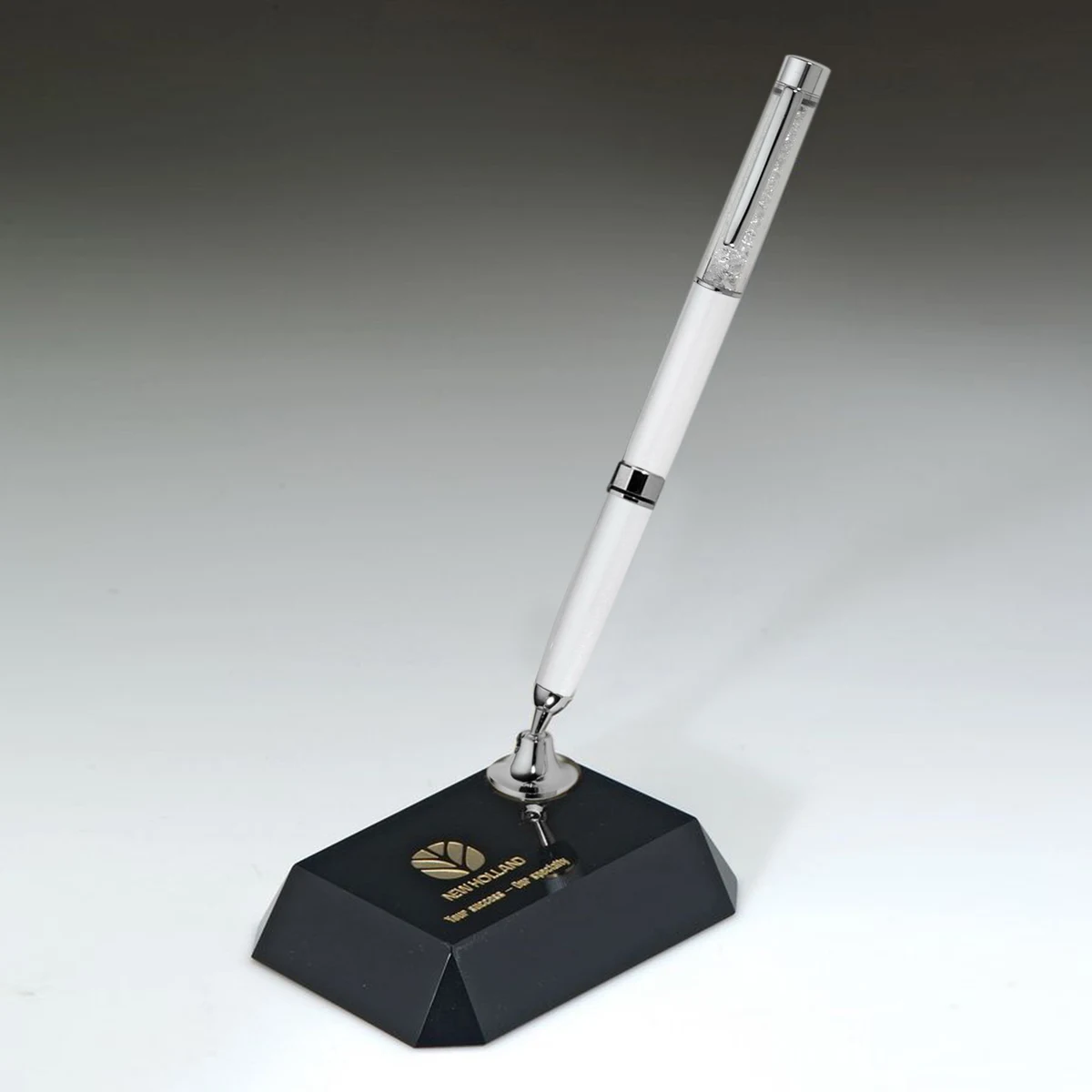 Black Crystal Pen Set w/ White pen_D711CA 1