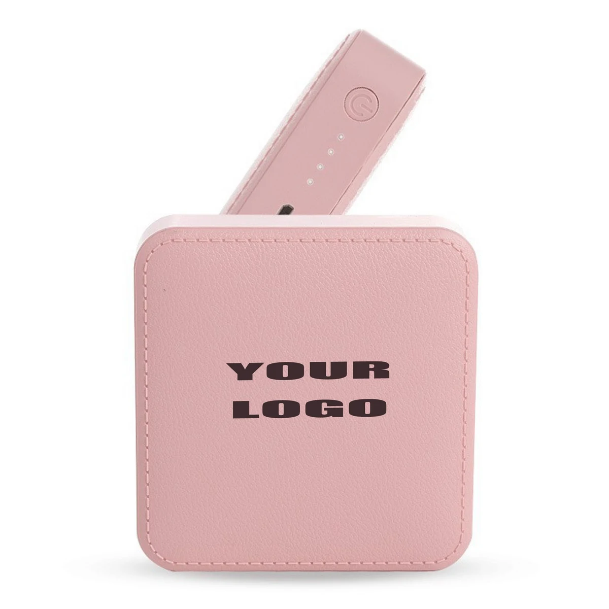 High-End Gift 1000 Mah Mini Leather Power Bank 1