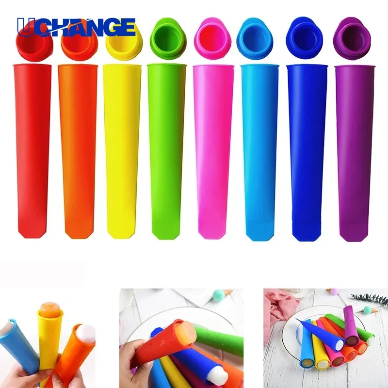 Silicone Popsicle Molds Reusable Frozen Treat Maker 1