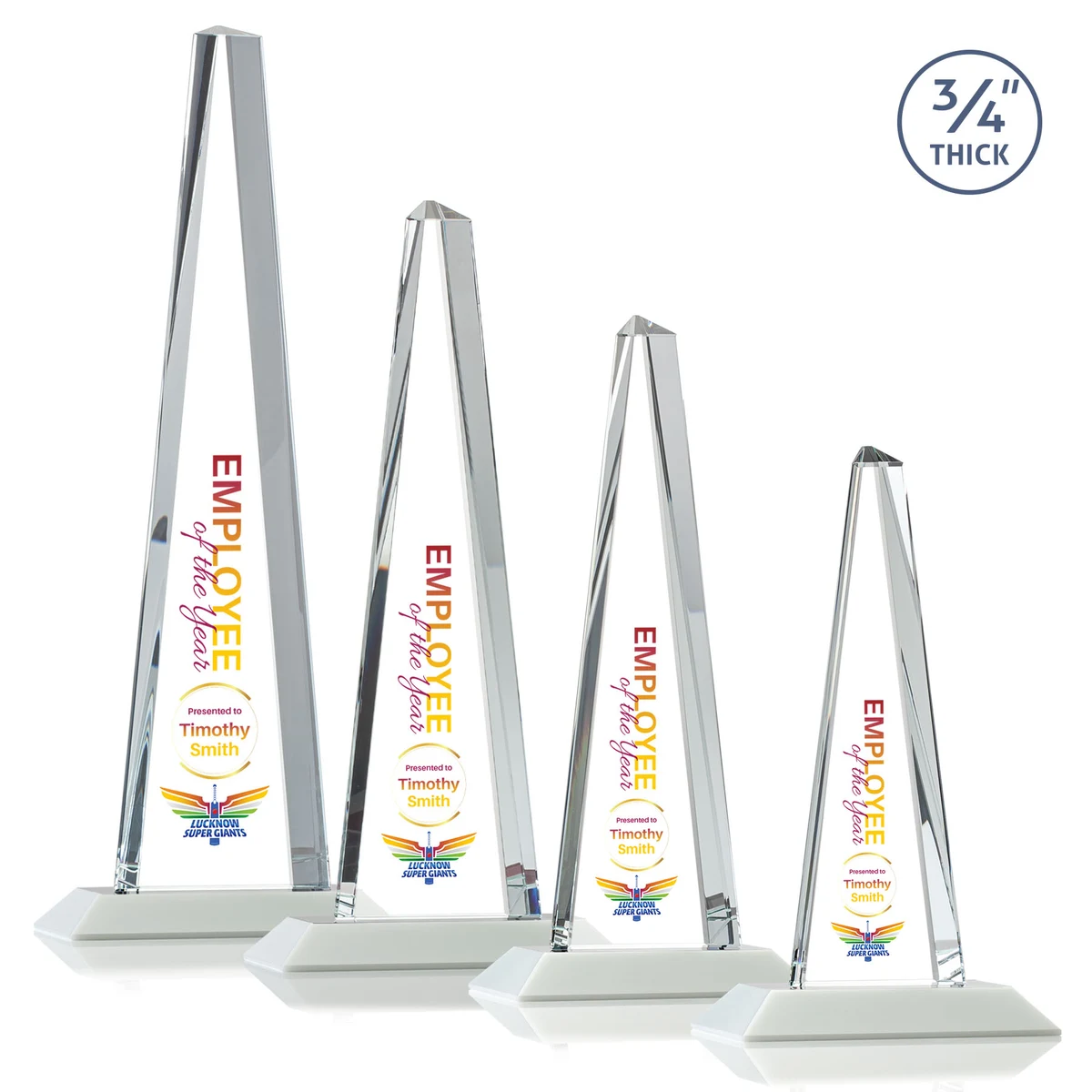 Majestic Tower VividPrint™ Award - White 1