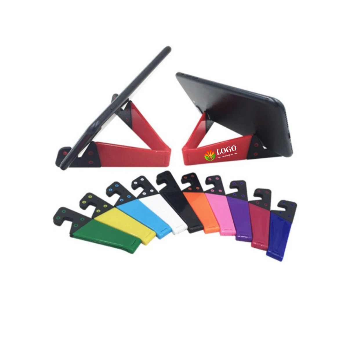 Pocket Size V Shaped Foldable Phone Holder Pad Stand 1