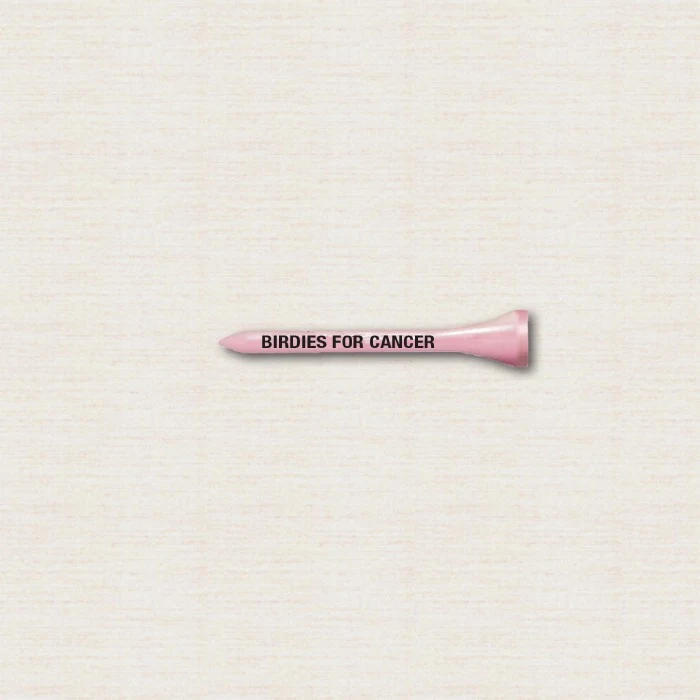 Pink "Par 3" Tee (2 1/8") 1