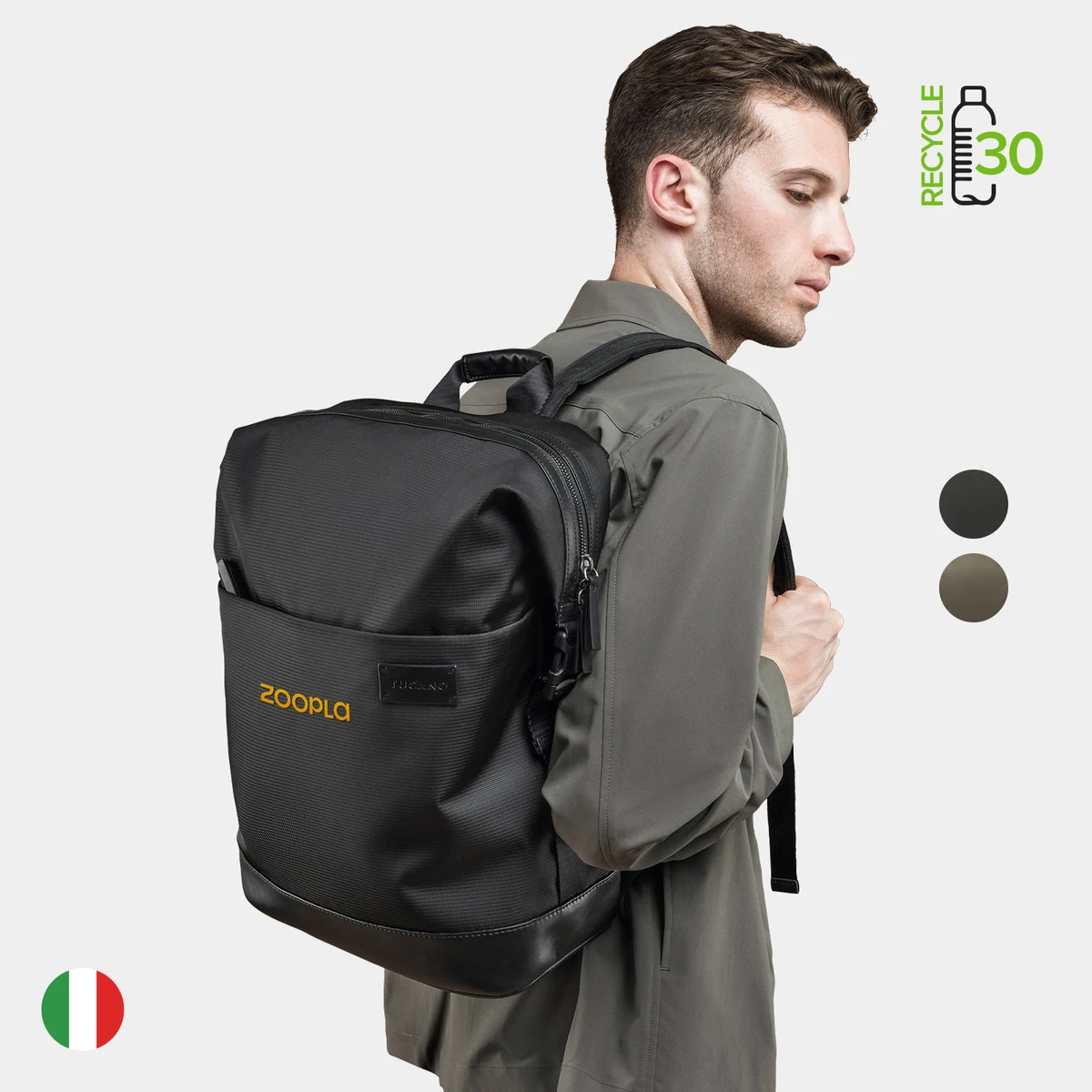 TUCANO® - Italy MODO PREMIUM Recycled Executive Backpack 1