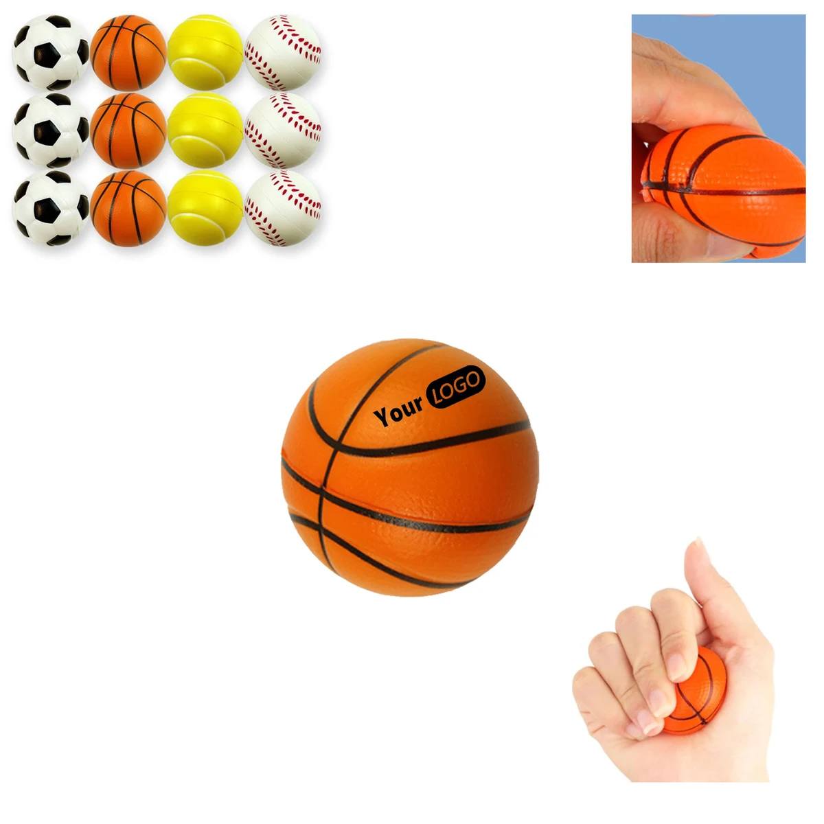 Mini Basketball Foam Sponge Ball For Kid 1