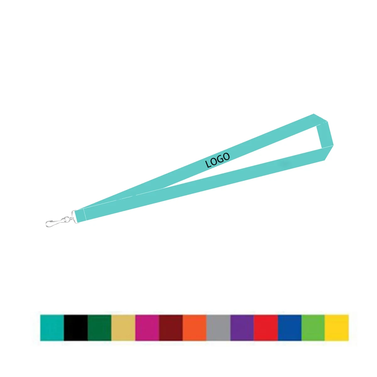 3/4In Custom Polyester Fiber Lanyard 1