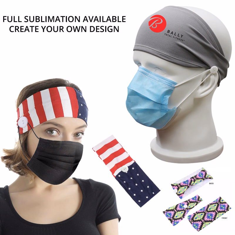 Customized Headband Mask Holder