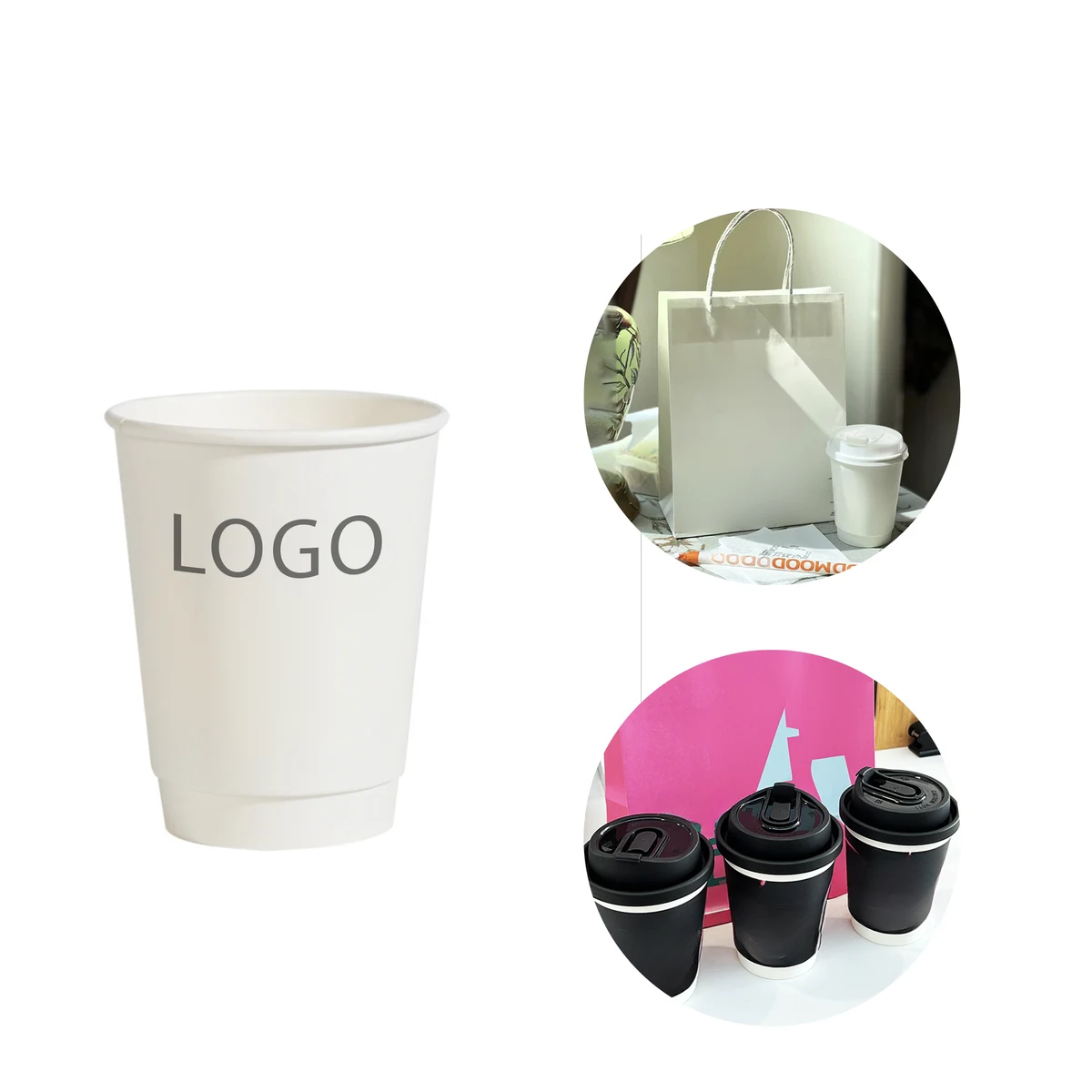 16oz Disposable Coffee Cup 1