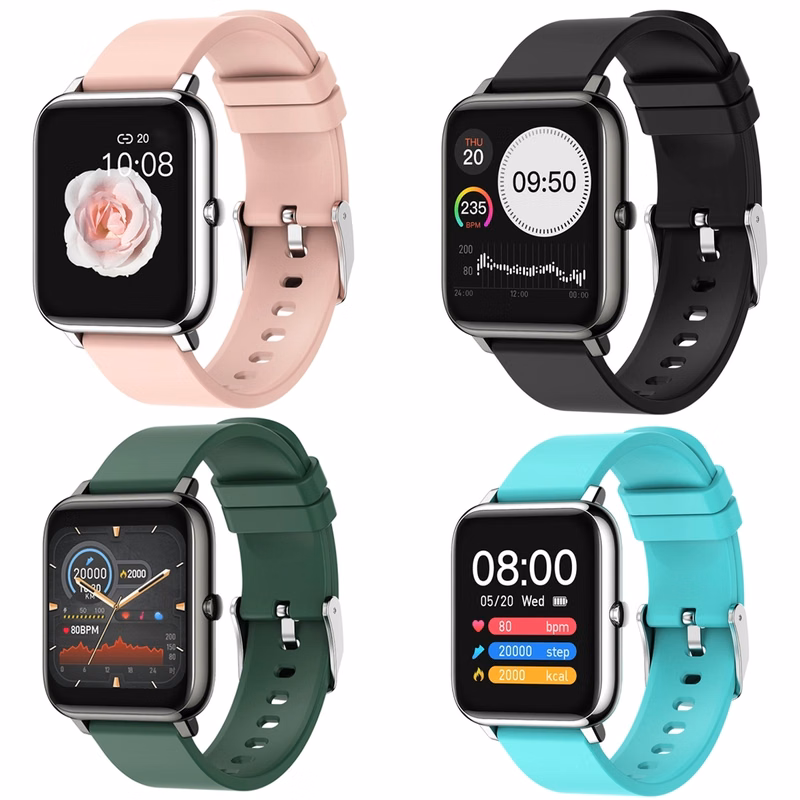 P22 Fitness Smartwatch Tracker With Heart Rate Monitor