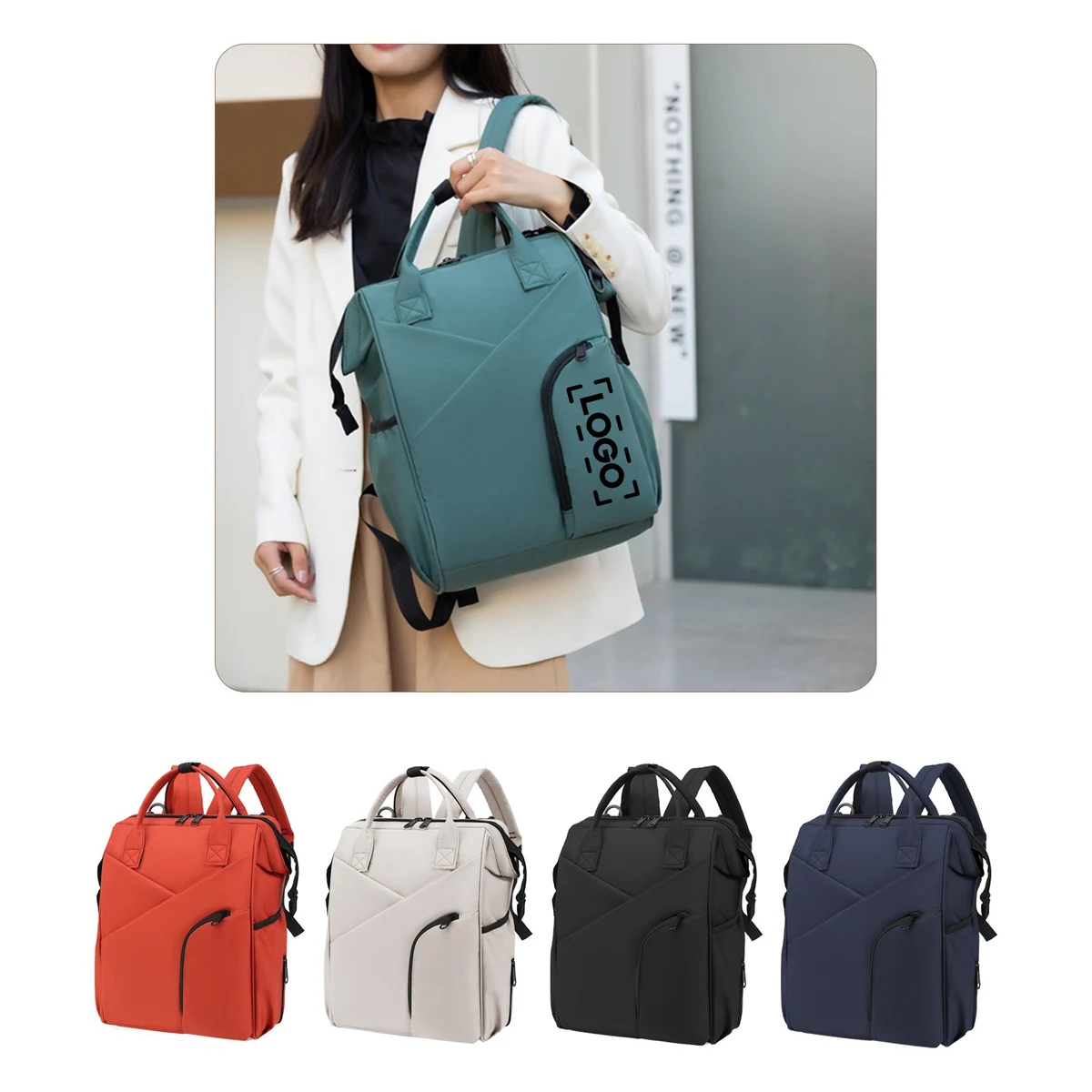Large Capacity Diaper Backpack 1