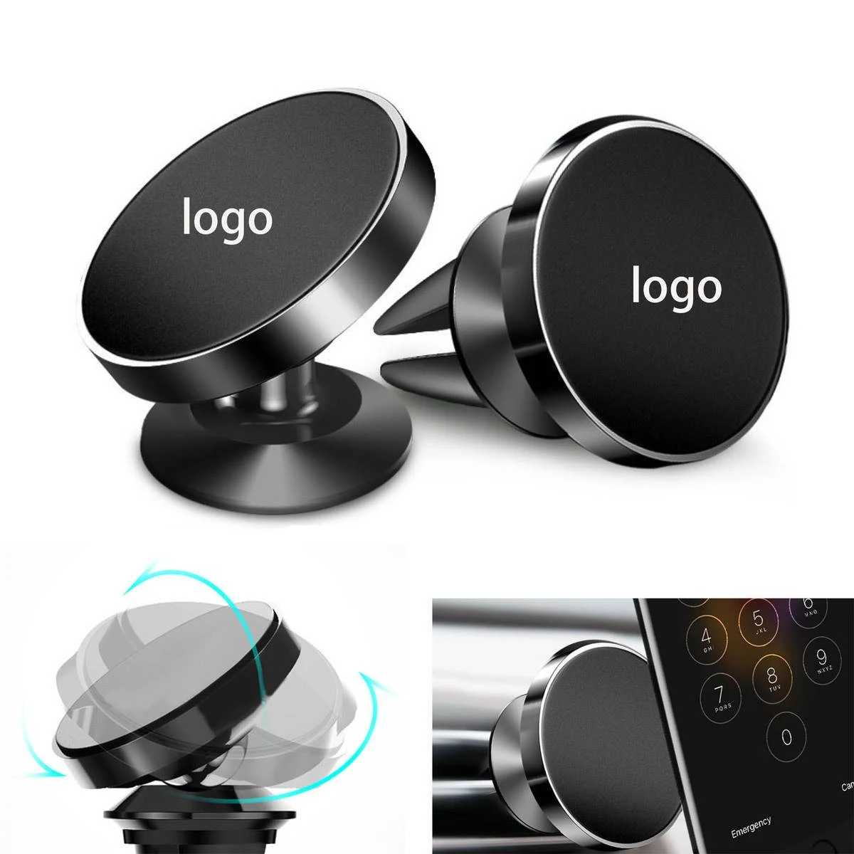 Metal Magnetic Suction Mobile Phone Stand 1