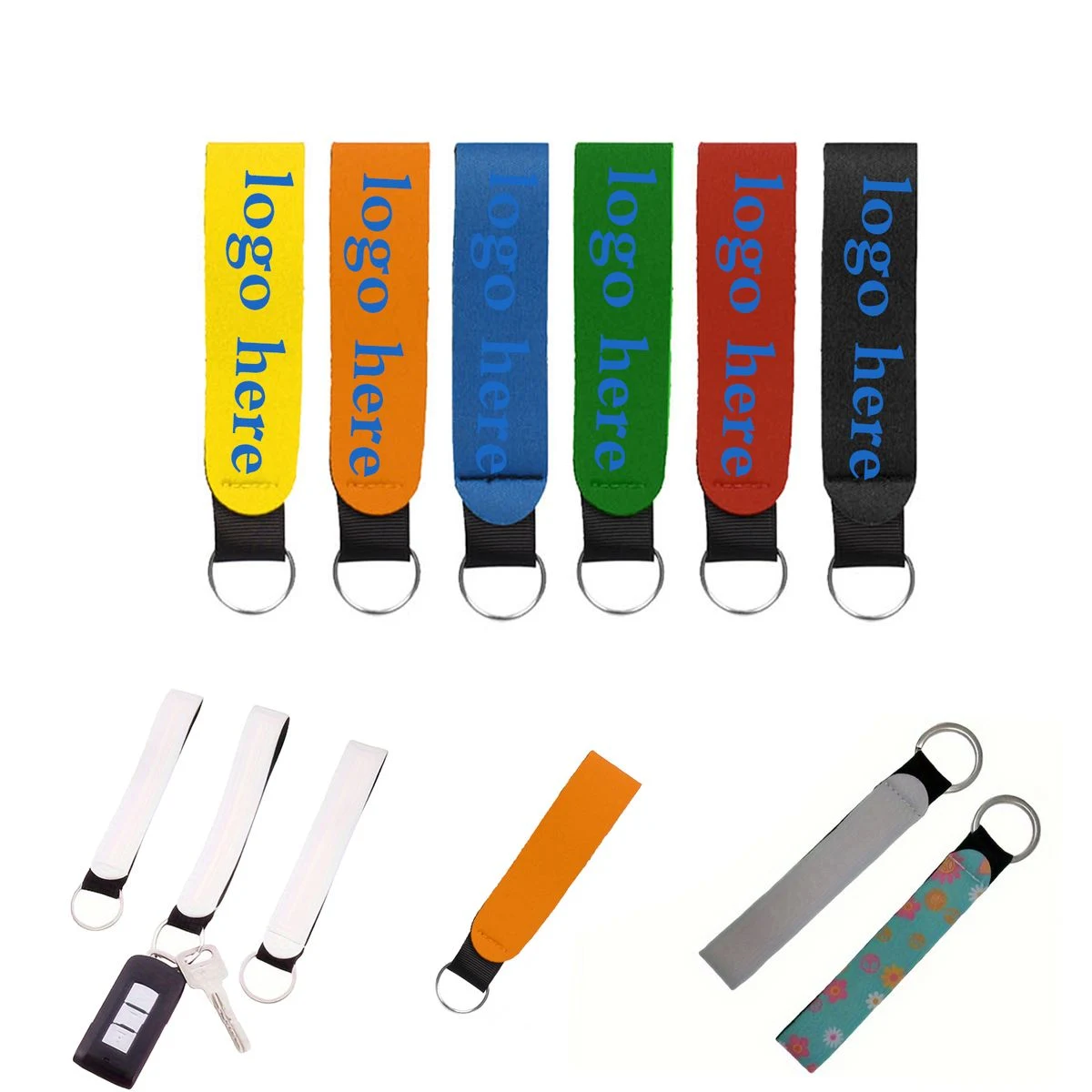 Floating Neoprene Key Wristlet
1