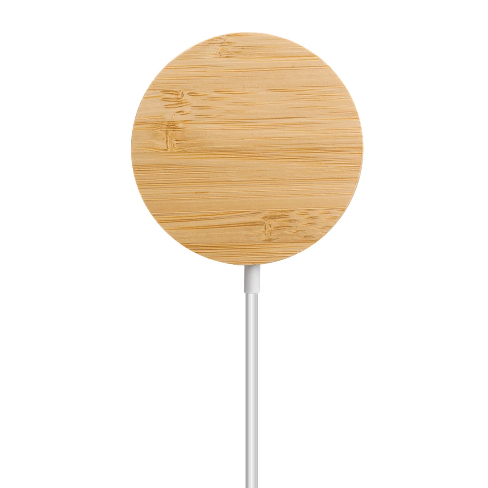 Rosedale 15W Bamboo Magnetic Wireless Charger 1
