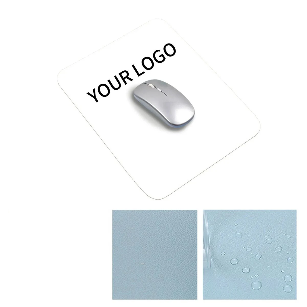 Square Microfiber Mouse Pad with Rubber Backing 1