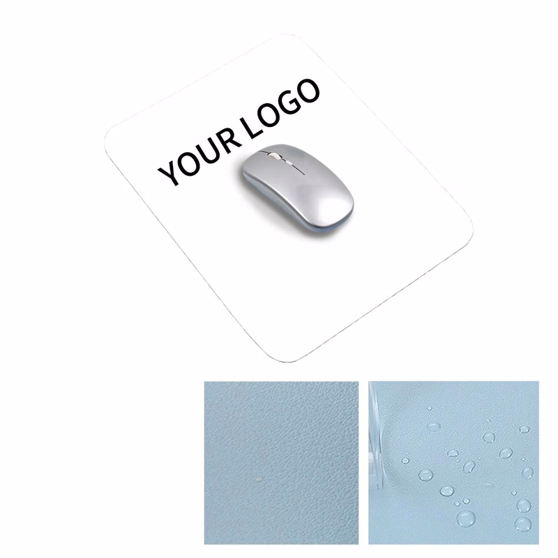 Square Microfiber Mouse Pad with Rubber Backing
