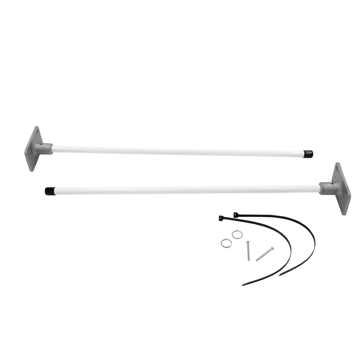 30" Vertical Wall-Mount Bracket System 1