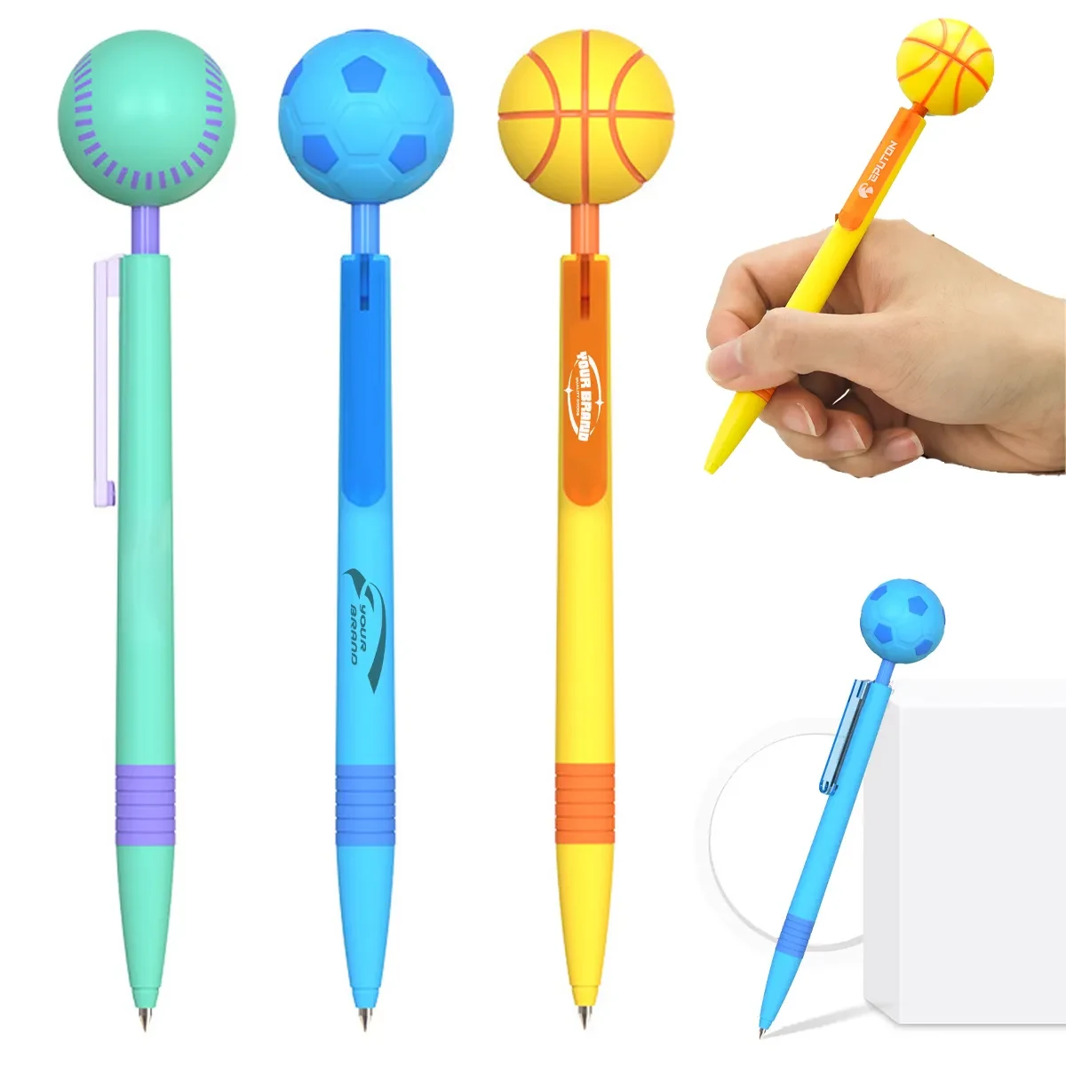 Decompression Football Office Favors School Ballpoint Pens 1