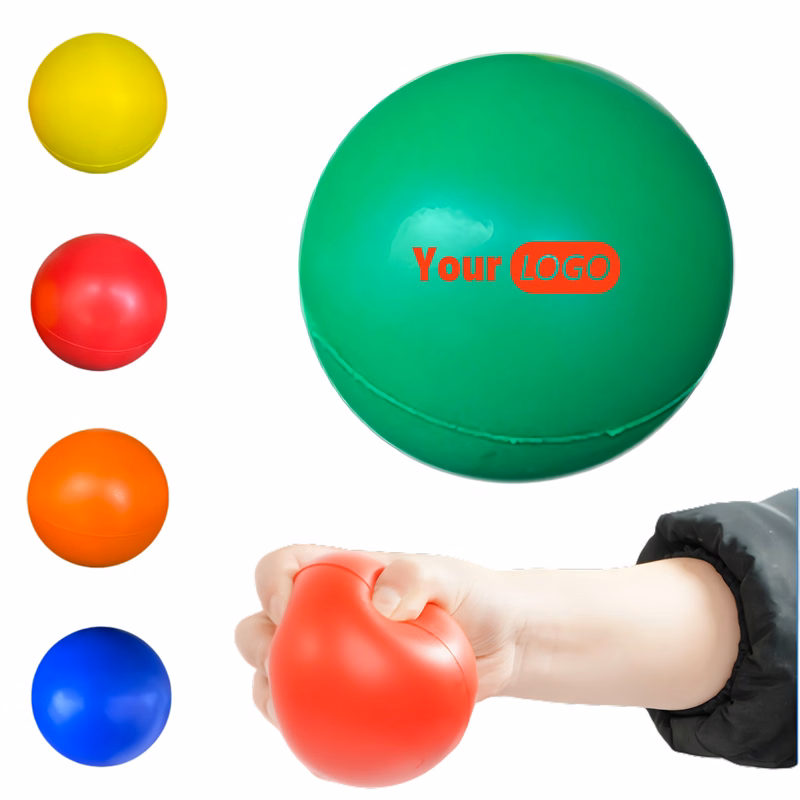 Solid Smooth Six-size PU Grip Ball