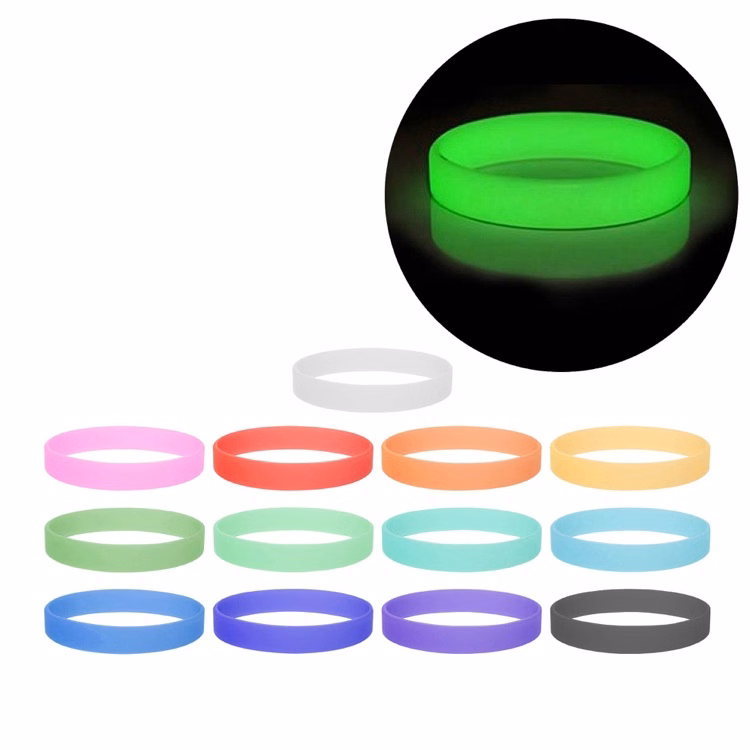 Neon Glow Silicone Wrist Band