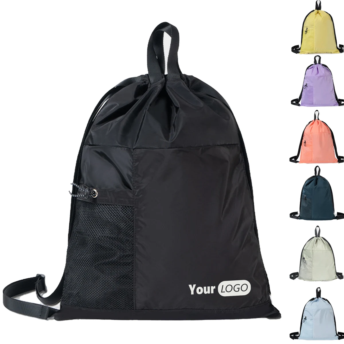 Polyester Lightweight Sports Belt Pocket Basketball Bag 1