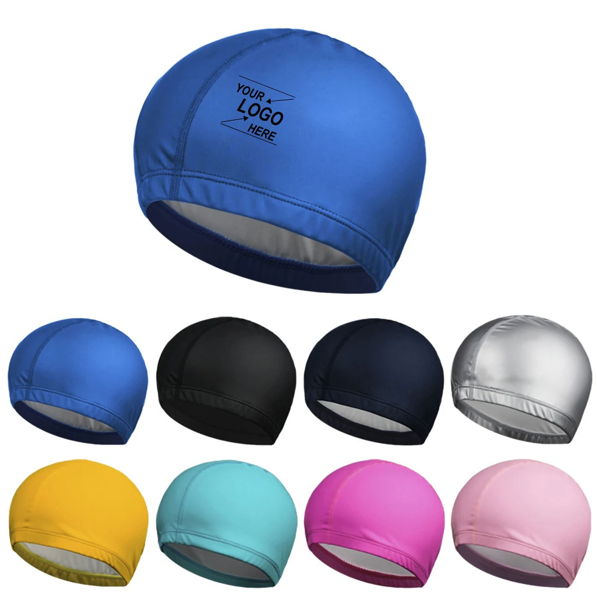 Adult Unisex Waterproof Swimming Cap 1