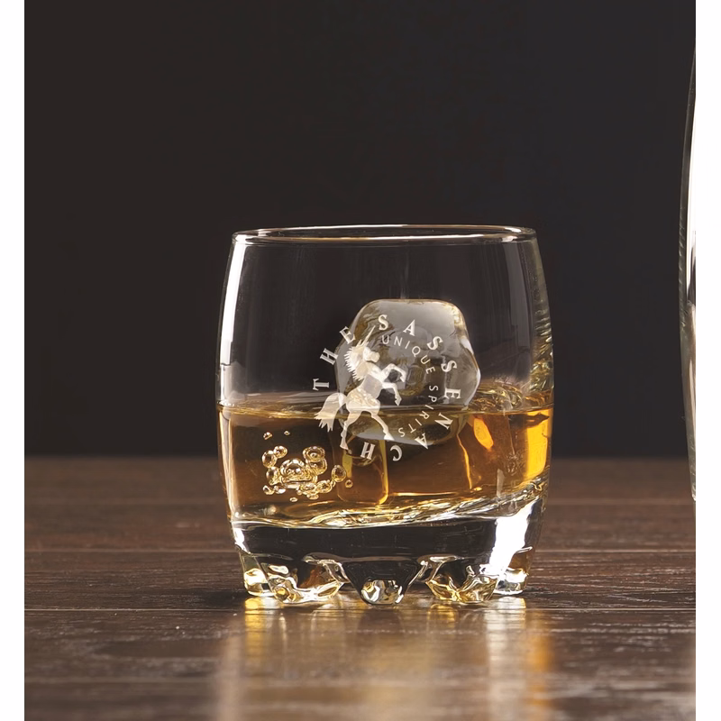 Galaxy On The Rocks Glass