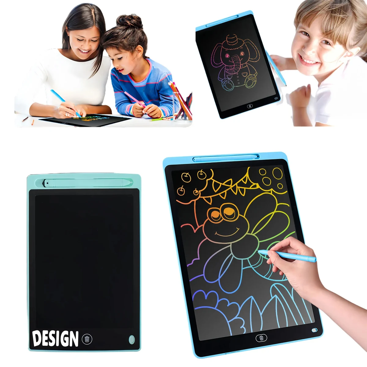 Kids LCD Doodle Board One Key Erase 1