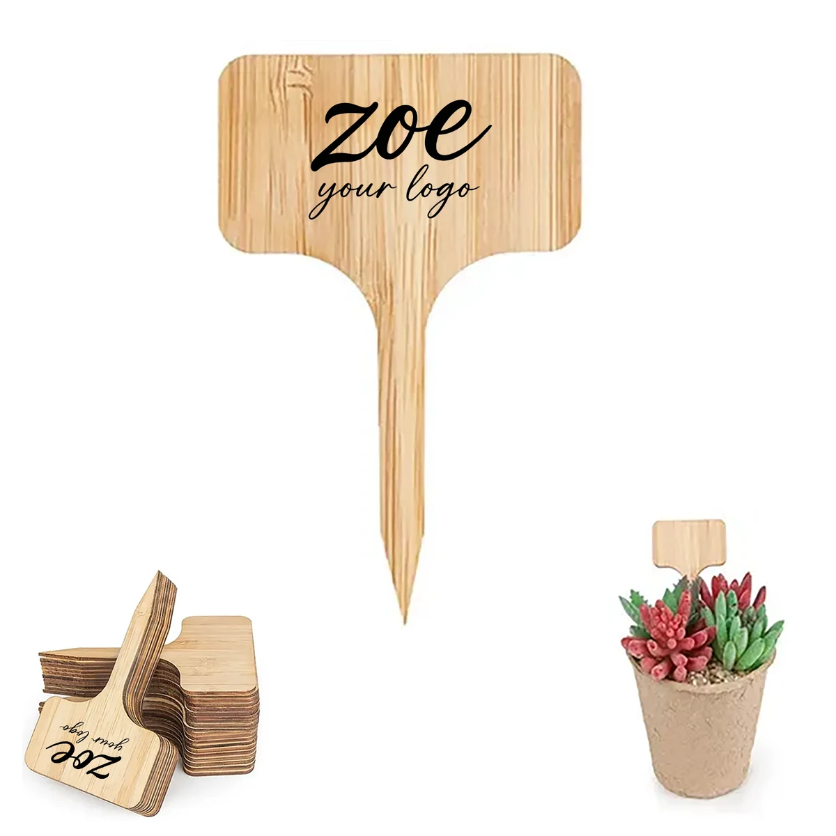 Wooden Plant Labels 1