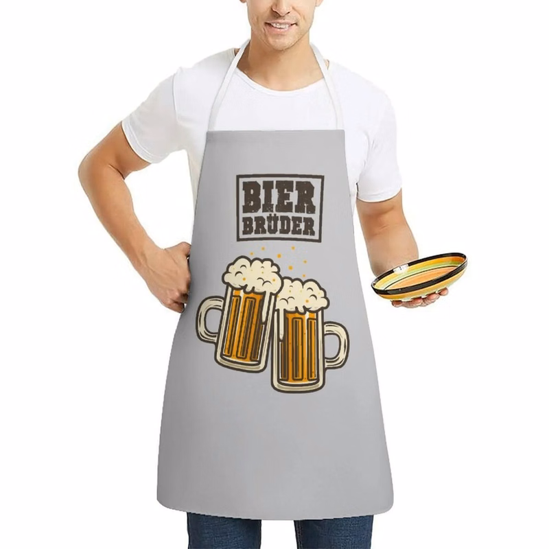 Custom Printed Chef Aprons with Logo - Free Samples for Restaurants & Cafes